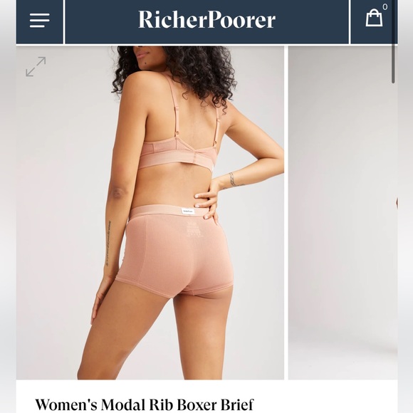 RicherPoorer Boxer Brief and Bralette set - Picture 5 of 7